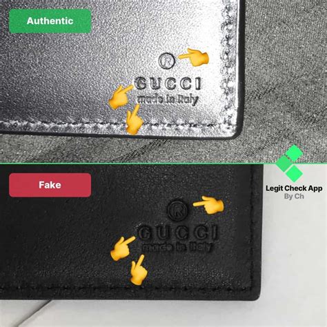 fake gucci wallet|how to tell authentic gucci.